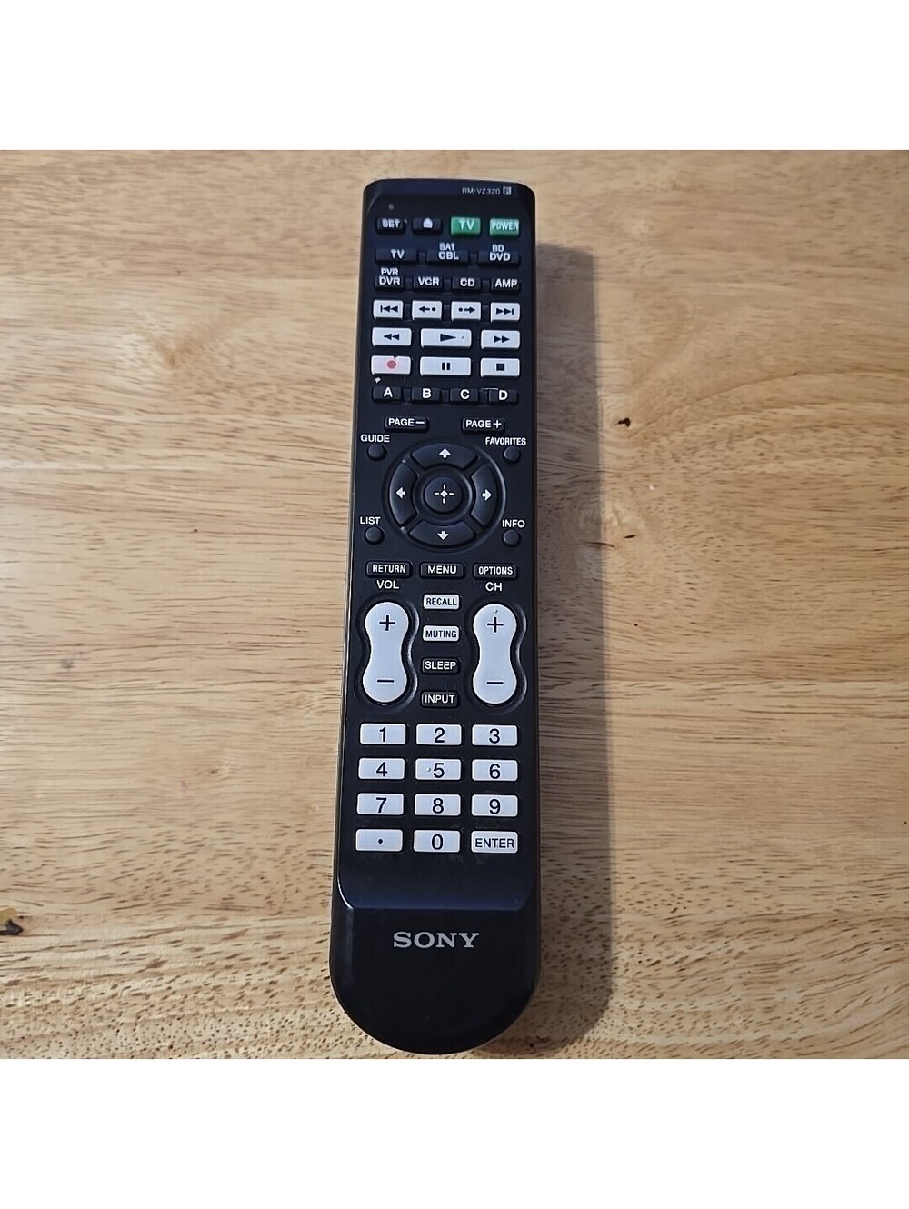 SONY Universal RM-VZ320 For Sony 7-Device DVD VCR SAT TV Remote Control